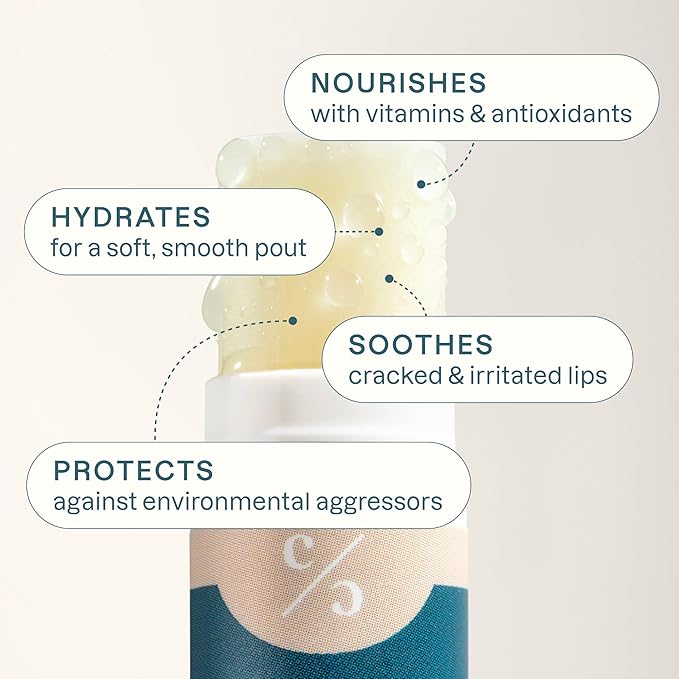 Cliganic Organic Lip Balm 2 pack - Cooling Citrus-Velvo Beauty