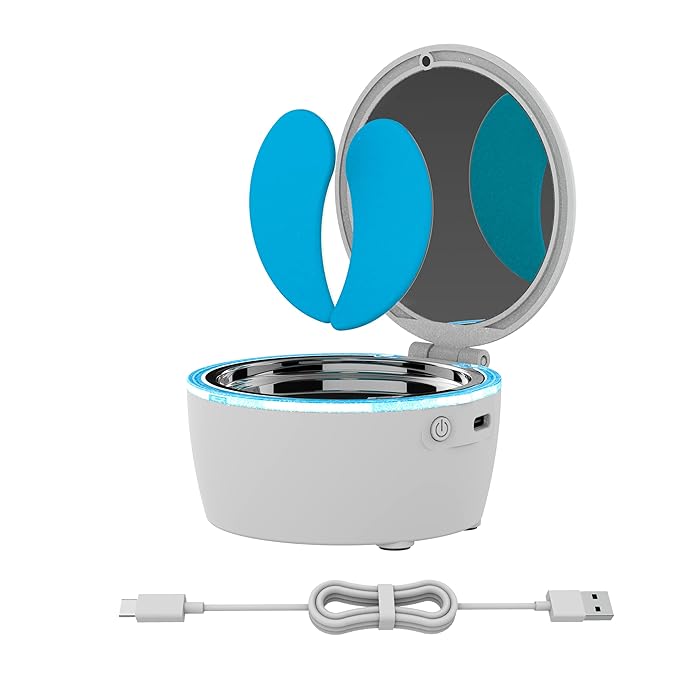 skn by conair Cool Beanz Reusable Under Eye Patches, Rechargeable Cooling Eye Mask to Reduce Dark Circles and Puffiness, and Refresh Tired Eyes-Velvo Beauty