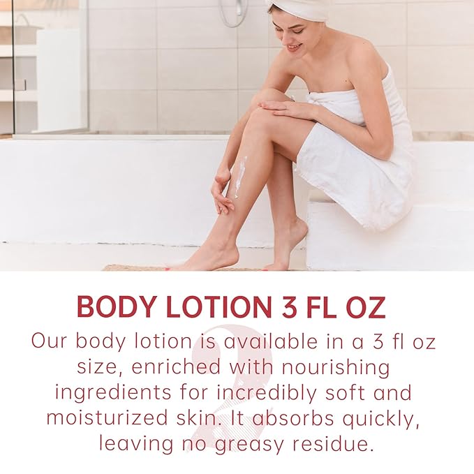 Bath Gift for Women and Girls, Japanese Cherry Blossom Spa Set With Natural Extracts, 3PCS Set - Shower Gel, Lotion, Mist, Personal Self Care Kit, Body Care Travel Set-Velvo Beauty