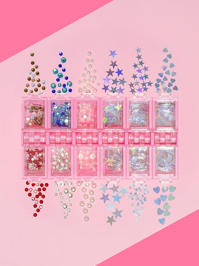 Euphoria makeup kit with glitter and gems/Professional makeup set-Velvo Beauty