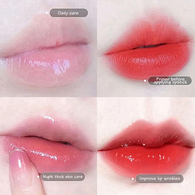 Lip Moisturizer Lip Balm, 6-Pack Lip Balm Hydrating, Lip Hydration Lip Care Products, Lipbalm For Dry Lips, Lip Sleeping Mask Tinted Lip Balm Set, Lip Mask Overnight Nourishing Cracked Lips-Velvo Beauty