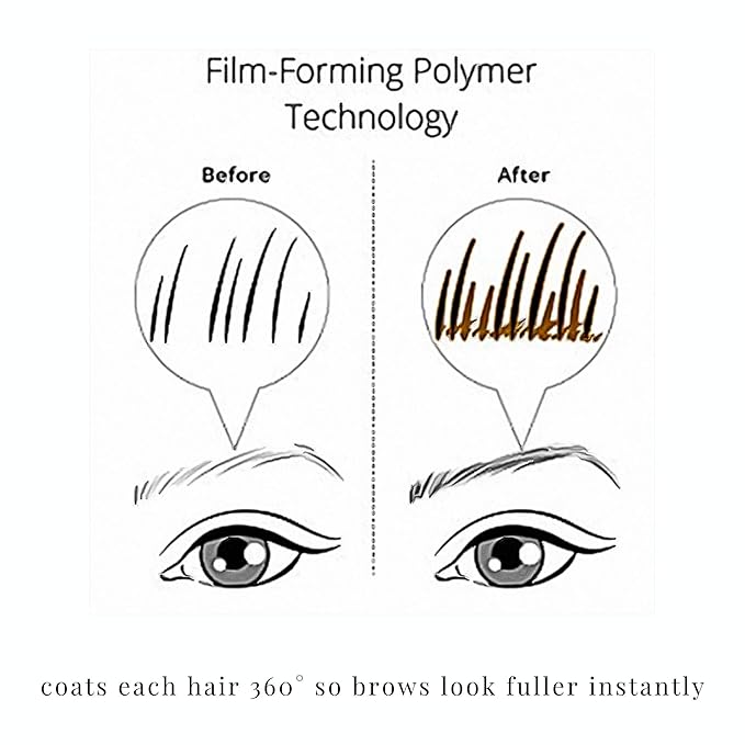 Elizabeth Mott Queen of the Fill Tinted Eyebrow Gel – Brow Filler, Volumizer & Setter – Defines, Shapes & Covers Gray Hairs – Water-Resistant, Long-Lasting – Cruelty-Free – Light Medium Brown 4g-Velvo Beauty