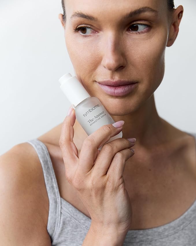 The Answer Reparative Face Serum, Collagen Enhancing Anti-Aging Serum, Stem Cell Media Blend Facial Serum, Hydrating Hyaluronic Acid Serum for Face, 30 mL-Velvo Beauty