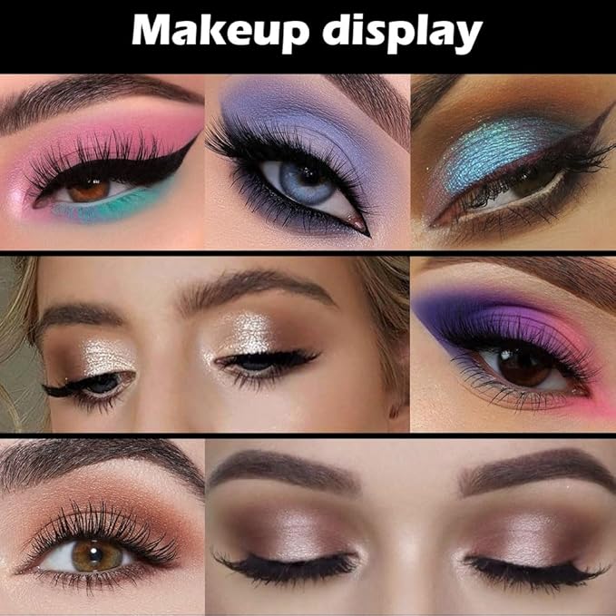 9 Colors Blue Champagne Gold Matte Shimmer Eyeshadow Palette for Eye Makeup,High Pigmented Silver Brown Eye Shadow Primers Powder Palet de sombras de ojos-Velvo Beauty