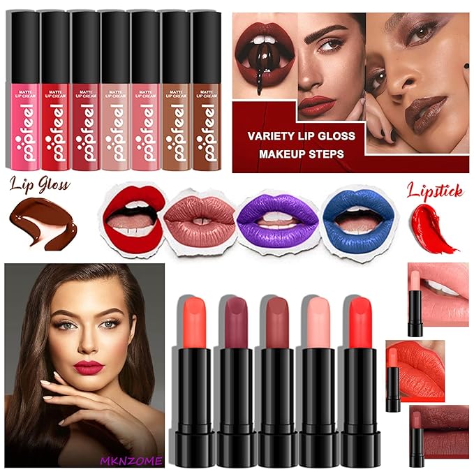 Professional Makeup Kit for Women Full Kit, Makeup Set Cosmetic Make Up Kit with Makeup Bag Include Eyeshadow Palette Makeup Brushes Set Lipstick Lip Gloss Foundation Concealer-Velvo Beauty