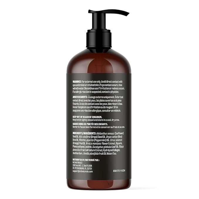 M3 Naturals Arnica Sore Muscle Massage Oil with Collagen, Stem Cells, and Menthol, Anti-Cellulite Therapy for Full Body, Fast-Absorbing Multipurpose Treatment-Velvo Beauty