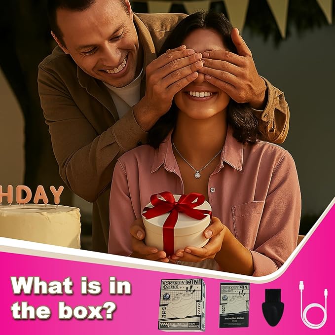 Facial Hair Removal for Women, 3D Floating Blade Rotary Razor, Wet/Dry Electric Shaver, Portable & USB Rechargeable Epilator Hair Remover for Face, Upper Lip, Chin, Arms & Legs (Beige)-Velvo Beauty