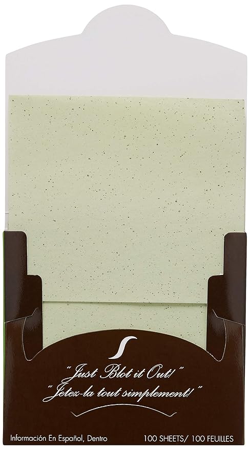 Sorme' Treatment Cosmetics Blotting Paper, Green Tea, 0.5 oz.-Velvo Beauty