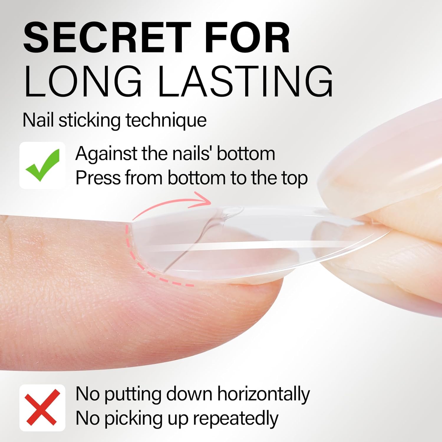 AILLSA Nail Gel Glue 2PCS Lamp Curing Needed Super Strong Nails Tip Glues Semi-Solid Professional False Gel Nail Glue for Acrylic Nail Tips Press on Nails-Velvo Beauty