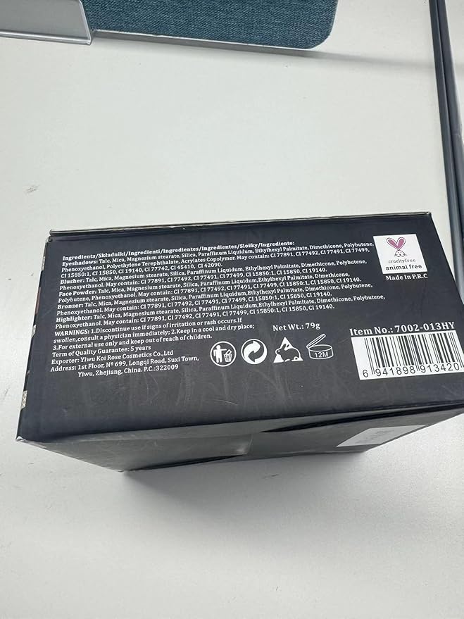 All in One Makeup Kit for Women, Includes 54 Color Eyeshadow Palette, Eyeliner, Mascara, Makeup Brushes, Liquid Lipstick, Eyebrow Soap (013-black)-Velvo Beauty