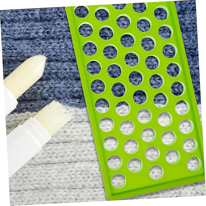 50 Lipstick Filling Mold Lip Balm Filling Spatula Lip Gloss Tray Labels for Tubes Lip Tubes Stand Tray Lip Balm Container Tray Lip Treatment Kit Diy Kit Supplies Manual Plastic-Velvo Beauty