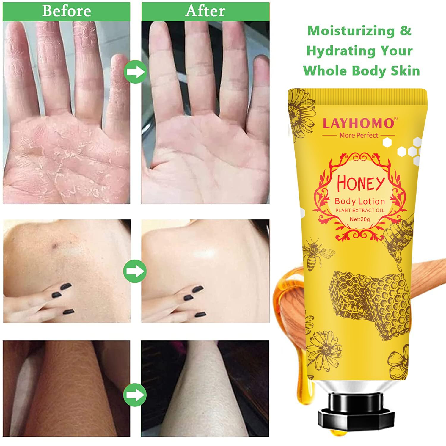 20 Pack Mini Body Lotion Gift Bulk for Dry Skin,Travel Size Small Body Cream With Shea Butter Natural Fragrance Moisturizing Body Lotion for Women Men,Stocking Stuffers Christmas Thank You Gift-Velvo Beauty