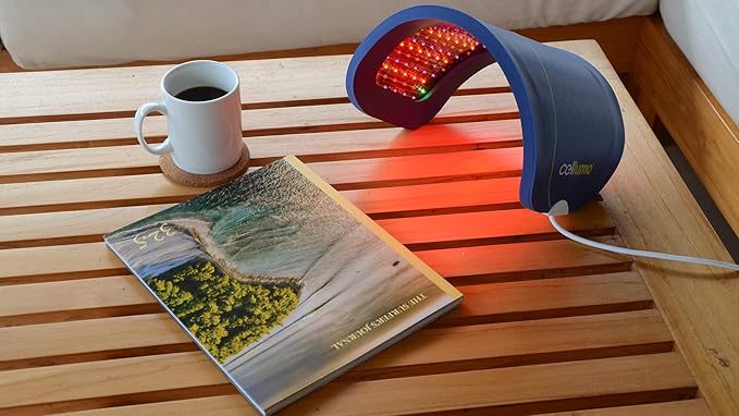 Celluma Home LED Light Therapy [with Rechargeable Battery Feature] | Two Modes of Treatment for reducing Facial Wrinkles, or Aches & Pain-Velvo Beauty