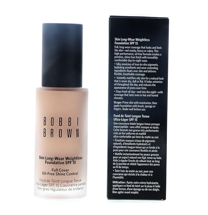 Skin Long Wear Weightless Foundation SPF 15-2.25 Cool Sand by Bobbi Brown for Women - 1 oz Foundation-Velvo Beauty