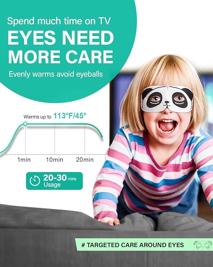 3D Steam Eye Masks for Dry Eyes, 20-Pack Warm Eye Mask, Relief Eye Fatigue & Dark Circle, Heat Sleep Eye Mask for Puffy Eyes, Disposable Eye Mask, Moist Hot Compress Eye Patch for Sleeping, Unscented-Velvo Beauty