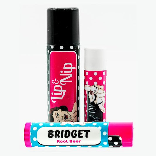 Root Beer “Bridget” Flavored Balms | Flavored Hydrating Lip Balm, Nipple Balm, and Full Body Balm | Lip Balm & Moisturizer and Intimacy Enhancer - Pack of 3-Velvo Beauty