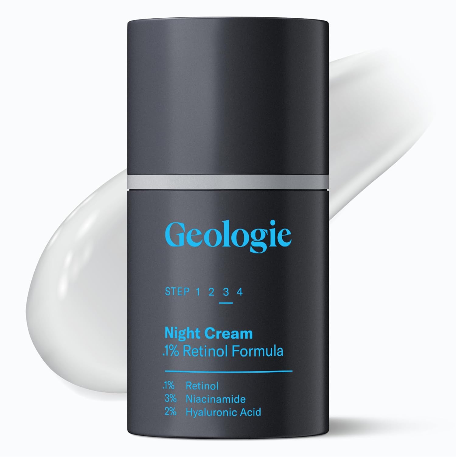 Geologie Retinol Anti-Aging Face Cream for Sensitive Skin | Beginner-Friendly .1% Retinol Formula | Effective Results | Reduces Wrinkles | For Men & Women-Velvo Beauty
