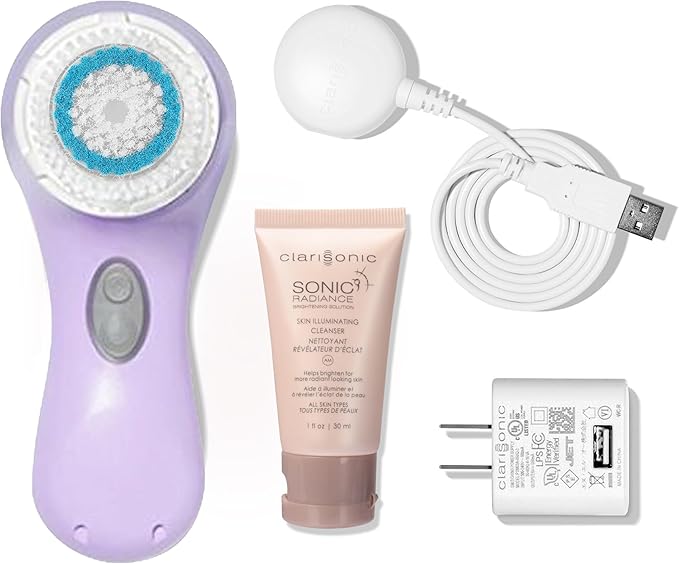 Clarisonic Mia 2, Sonic Facial Cleansing Brush System, Lavander-Velvo Beauty