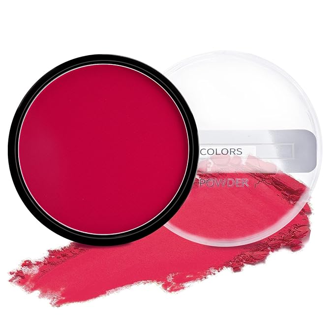 Boobeen Powder Blush Matte Blush, Highly Pigmented Beauty Cream Blush Palette for Create A Natural Cheek Flushed Look, Rich Colors-Velvo Beauty