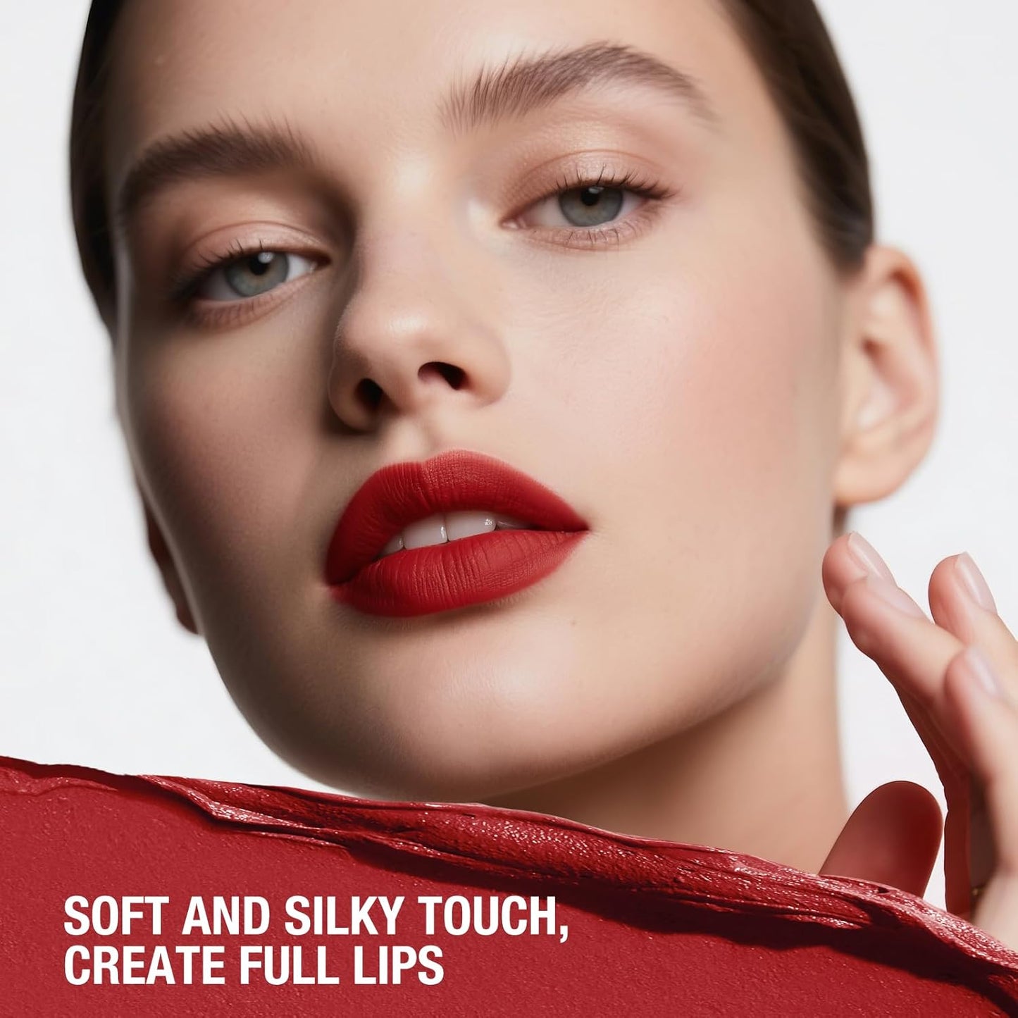 Jolilab 4Pcs Lip Set: 2 Colors Lip Liner+2 Colors Lipstick, Matte/Creamy,Smooth Creamy Texture,Long-Lasting,Bold/Nude Shades for Daily/Party, Vegan, Gift for Makeup Lovers.(#11+12)-Velvo Beauty