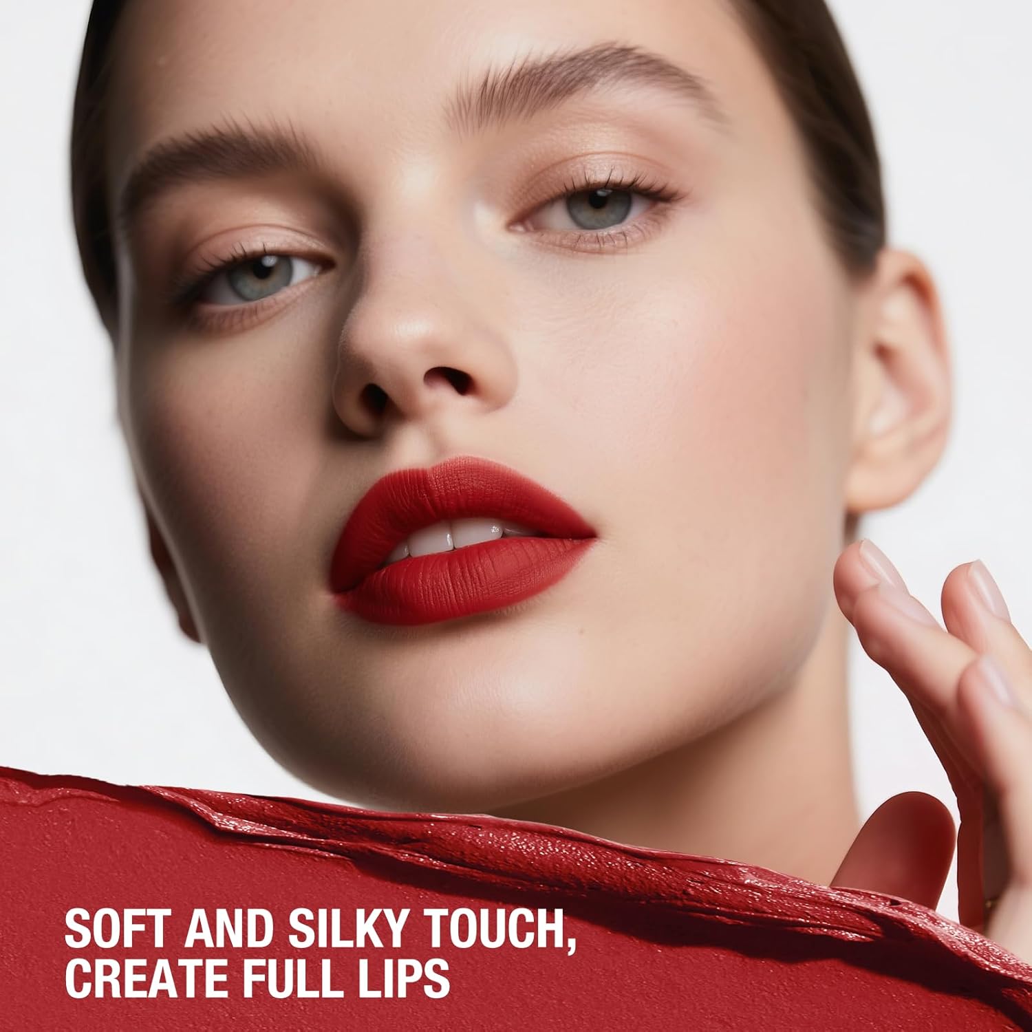 Jolilab 8Pcs Lip Set: 4 Colors Lip Liner+4 Colors Lipstick, Matte/Creamy,Smooth Creamy Texture,Long-Lasting,Bold/Nude Shades for Daily/Party, Vegan, Gift for Makeup Lovers.(#03+05+10+12)-Velvo Beauty