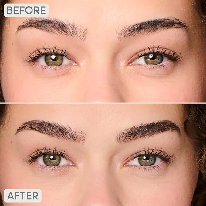 Easy Everyday™ Brow Pencil - Best Eyebrow Pencil for Women, Smudge Proof Hair-Like Strokes, 1.2mm Precision Tip with Spoolie, Vegan (Dark Brown)-Velvo Beauty