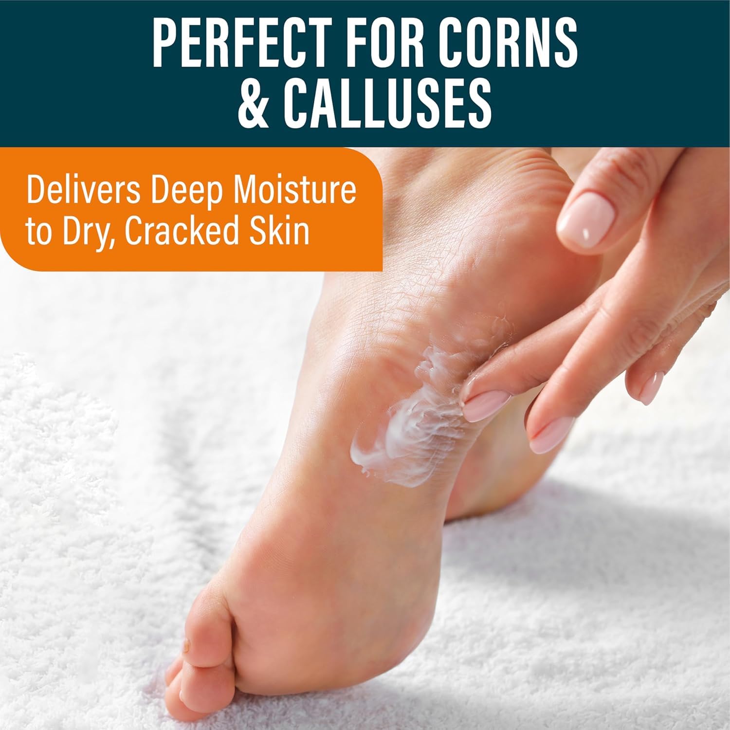 NUVADERMIS Urea Cream 40 Percent for Feet Maximum Strength - 40% Urea Foot Cream for Dry Cracked Heels and Feet - 2% Salicylic Acid, Shea Butter, Tea Tree Oil, Vitamin E - 5.3 fl oz-Velvo Beauty