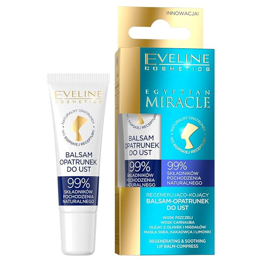 Eveline Cosmetics Lip Balm Rescue, 12ml-Velvo Beauty