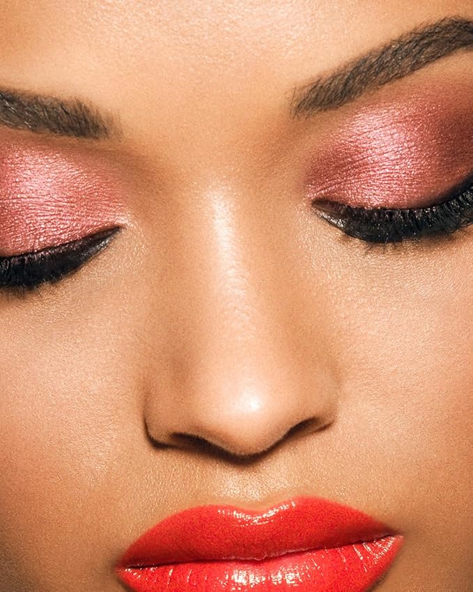 MAKE Beauty Multi-Chromatic Eye Shadow. Metal Reflecting Luminous Foil Finish Creamy, Buildable, Dimensional Long-wear, Crease-proof Powder Eyeshadow, Multichrome Shade - Rover, Magenta Pink-Velvo Beauty