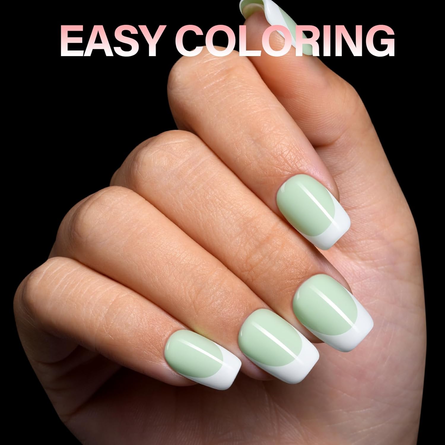 AILLSA Short Square Round Fake Nail Tips 240Pcs Soft Nail Gel Tips Pre-Shaped Acrylic Nail Tips, Half Matte Full Cover Press on False Tips for Nail Extension Home DIY 15 Sizes Gelly Tips-Velvo Beauty