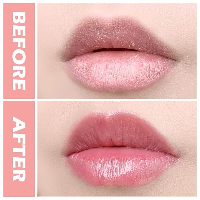 Boobeen Lip Balm Stick, Lip Balm Cream for Dry Cracked Lips, Temperature Color Change Lip Gloss, Long Lasting Lip Moisturizer for Women, Buildable Lip Color-Velvo Beauty