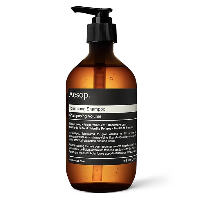Aesop Volumizing Shampoo | Lifting Formulation for Volume and Body for Thin or Fine Hair | Botanical Oils to Soften Hair and Add Shine | 16.9oz / 500mL-Velvo Beauty