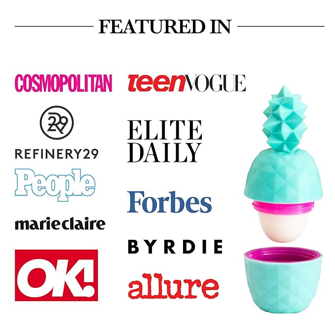 Pineapple Lip Balm - Key Lime or Strawberry-Mango (Teal) Key Lime-Velvo Beauty