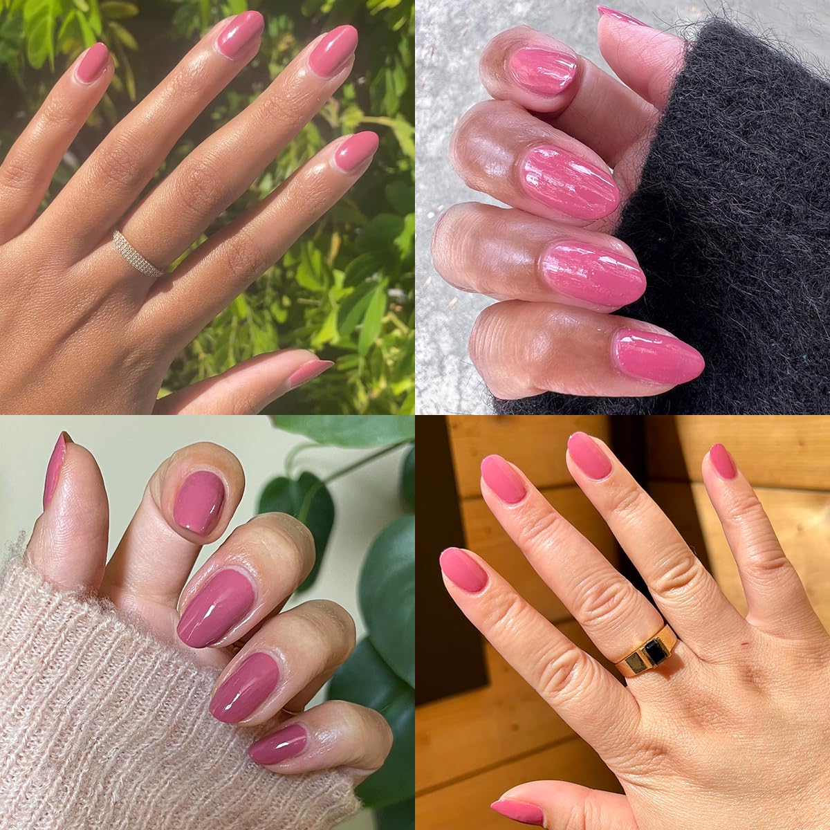 Olive & June Quick Dry Nail Polish | Instant, Fast-Drying, Smudgeproof Color | 15-free, Vegan, Cruelty-Free Formula | Lasts up to 5 Days | Salon-Quality Manicure, Pedicure at Home | Primrose Rosy Pink-Velvo Beauty