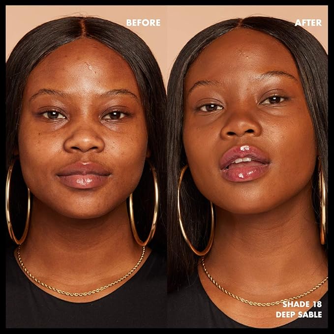 NYX PROFESSIONAL MAKEUP Total Control Pro Drop Foundation, Skin-True Buildable Coverage - Deep Sable-Velvo Beauty