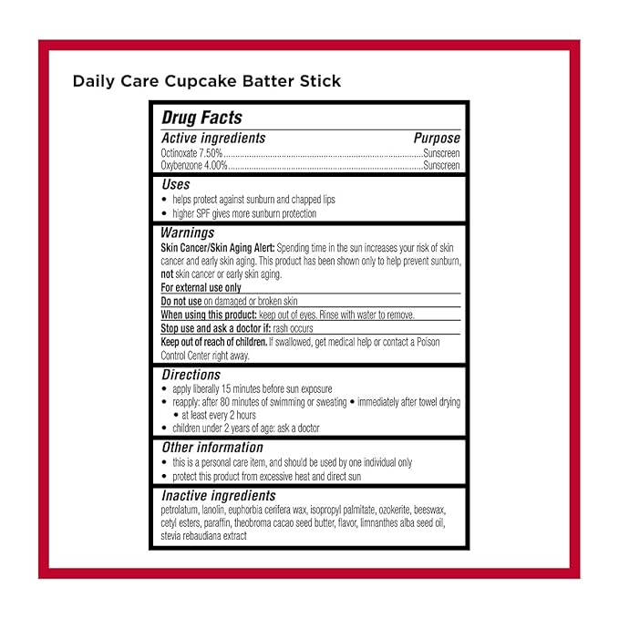 Carmex Daily Care Moisturizing Lip Balm Pack, SPF 15, Strawberry & Cupcake Batter Flavor Variety Pack Bag, 9 Count (7 Sticks, 2 Tubes)-Velvo Beauty