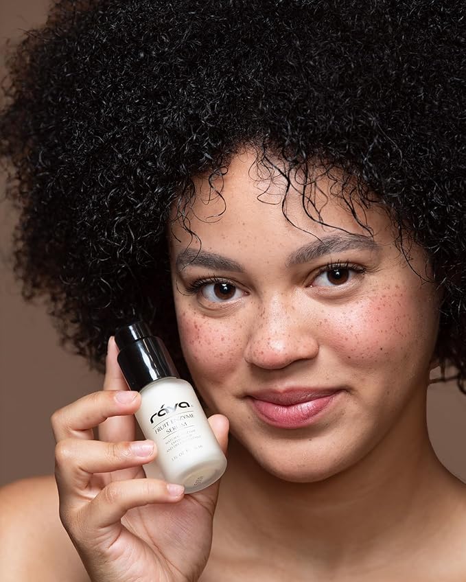 RAYA Fruit Enzyme Serum (505) | Non-Oily, Exfoliating Facial Treatment for Oily, Problem, and Dull Skin | Reduces Black-Heads and Clears Pores-Velvo Beauty