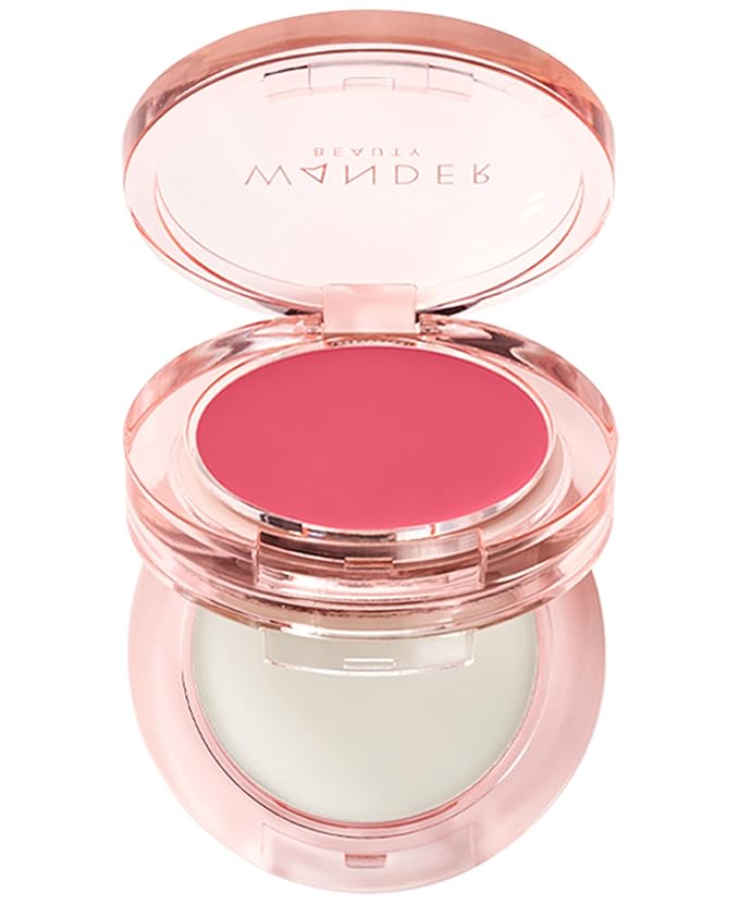Wander Beauty Double Date Lip & Cheek - Rendezvous/Swipe - 4-in-1 Cream Blush & Lip Tint - Blush, Lip Moisturizer, Lip Balm & Eye Gloss - Multitasking Eye, Cheek & Lip Makeup With Green Tea - 0.07 oz-Velvo Beauty
