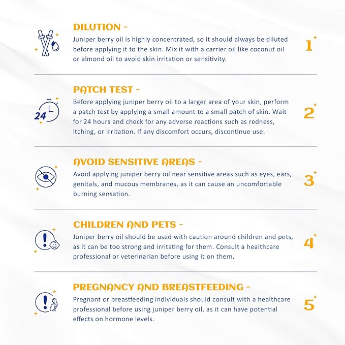 HIQILI 100ML Juniper Berry Essential Oil,100% Pure Natural Undiluted Premium - 3.38 Fl Oz-Velvo Beauty