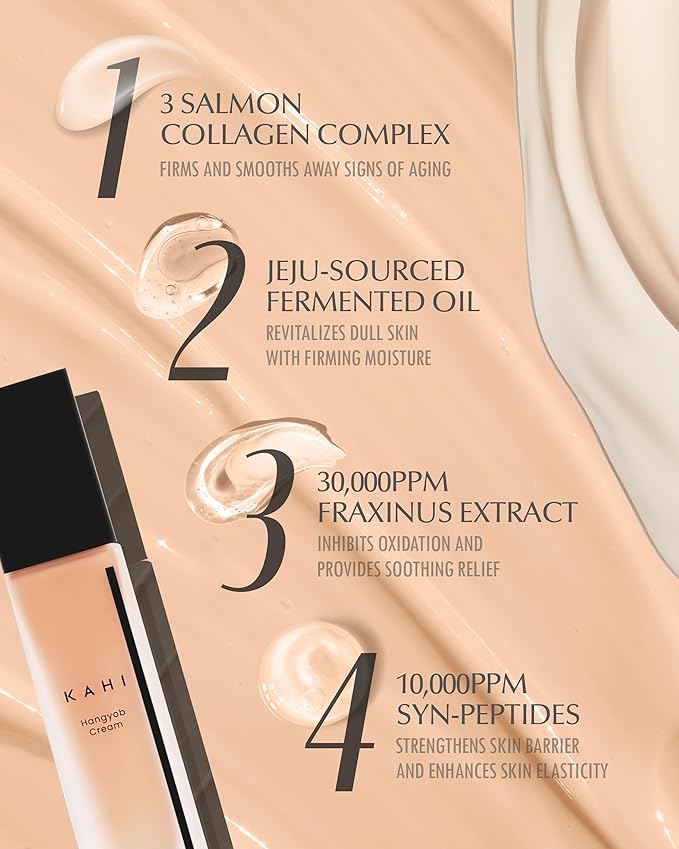 KAHI Single Veil Cream | Hangyob Foundation | Korean Tinted Moisturizer | Hydrating Perfect Cover BB Cream | Korean Skincare Makeup | Collagen Concealer Sun Cream Foundation 1.01 fl oz-Velvo Beauty