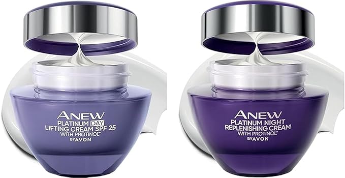 Anew Platinum Day(SPF20)&Night Lifting affect Skin Care Set-Velvo Beauty