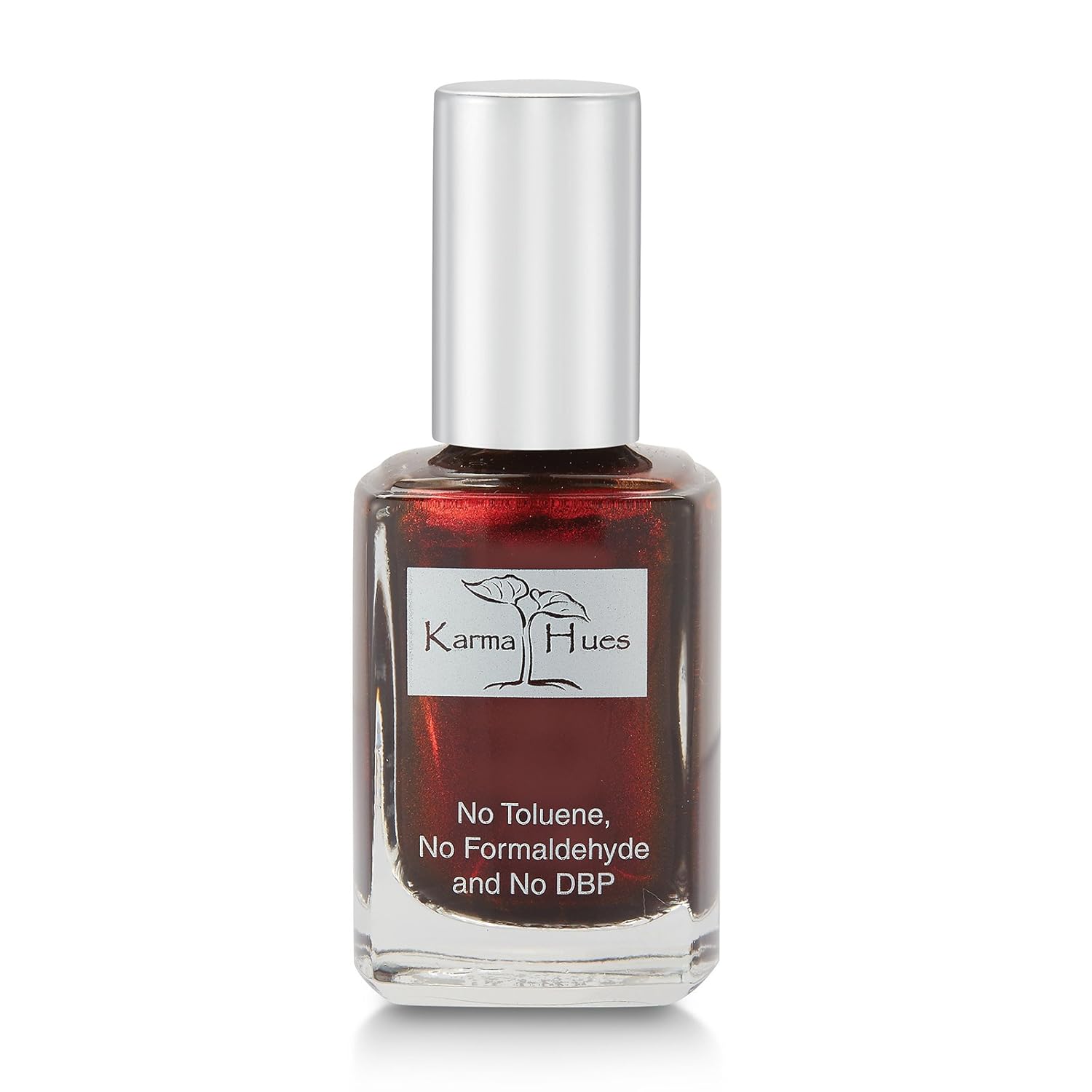 Karma Organic Nail Polish - Quick Dry Nail Lacquer, Non-Toxic, Vegan, and Cruelty-Free Nail Paint Art for Adults & Kids - No Toluene, No Formaldehyde, No DBP, and Free of TPHP (Giddy Up, 0.43 fl oz.)-Velvo Beauty