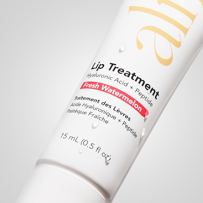 Alfie Hyaluronic Acid Lip Booster -Watermelon Flavor -15ml/0.5 Fl. Oz -Peptide Lip Treatment -Lip Plumper & Filler -Lip Serum & Moisturizer -Lip Volume Hydrating Treatment -Vegan Friendly, Non-Toxic-Velvo Beauty