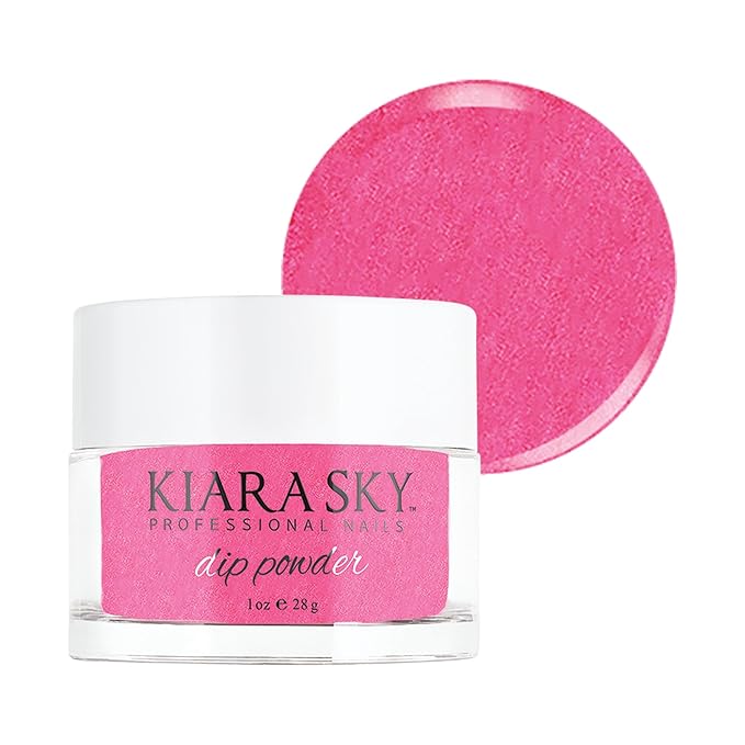 Kiara Sky Long Lasting Nail Dip Powder Pink Tones 1 oz, Pink Petal-Velvo Beauty