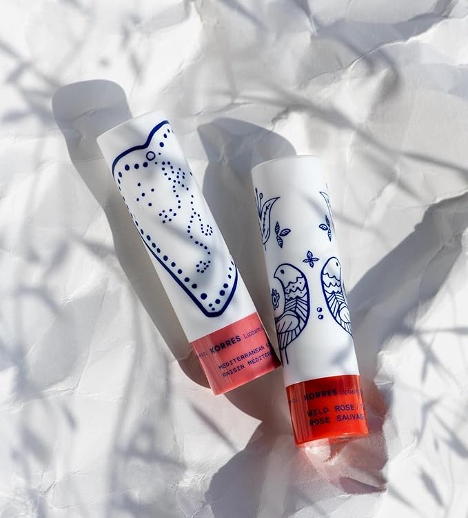 KORRES Lip Butter Stick - Wild Rose/Tinted-Velvo Beauty