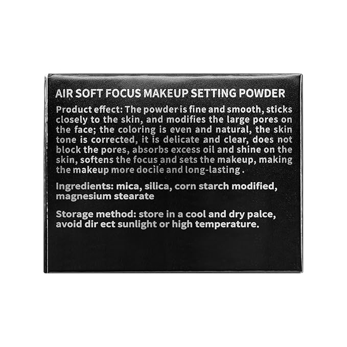 Boobeen Oil Control Loose Powder Translucent Setting Powder Smooth Loose Face Powder, Lightweight&Long Lasting Makeup Setting Foundation Powder, Matte Tint-Velvo Beauty