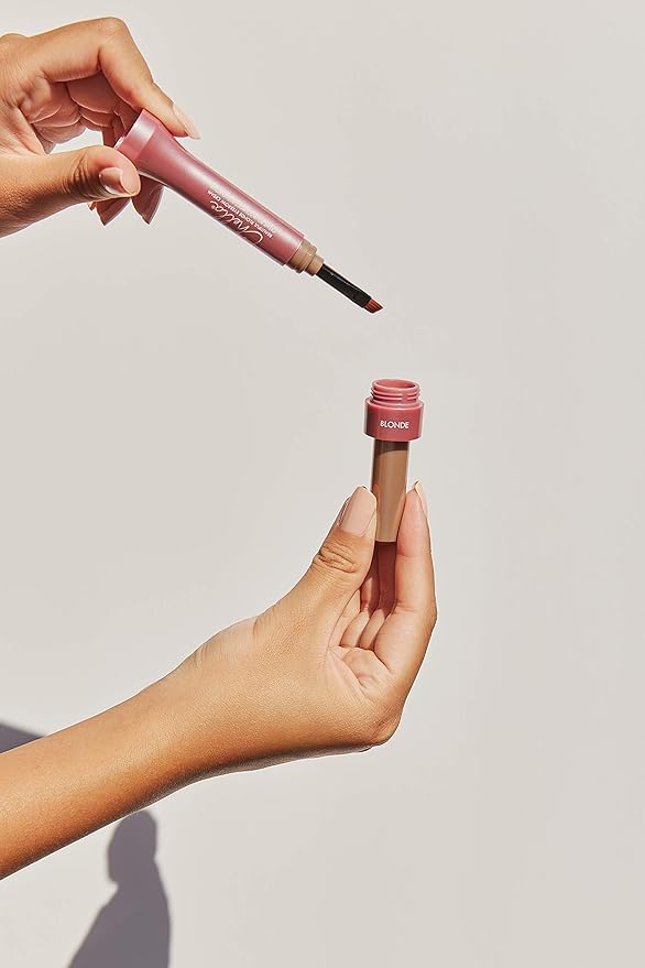 Chella Eyebrow Cream, Dazzling Dark Brown - Vegan, Cruelty Free, Paraben Free, Gluten Free Eyebrow Pomade Makeup - Long Wearing, Velvet Consistency, Water Resistant-Velvo Beauty