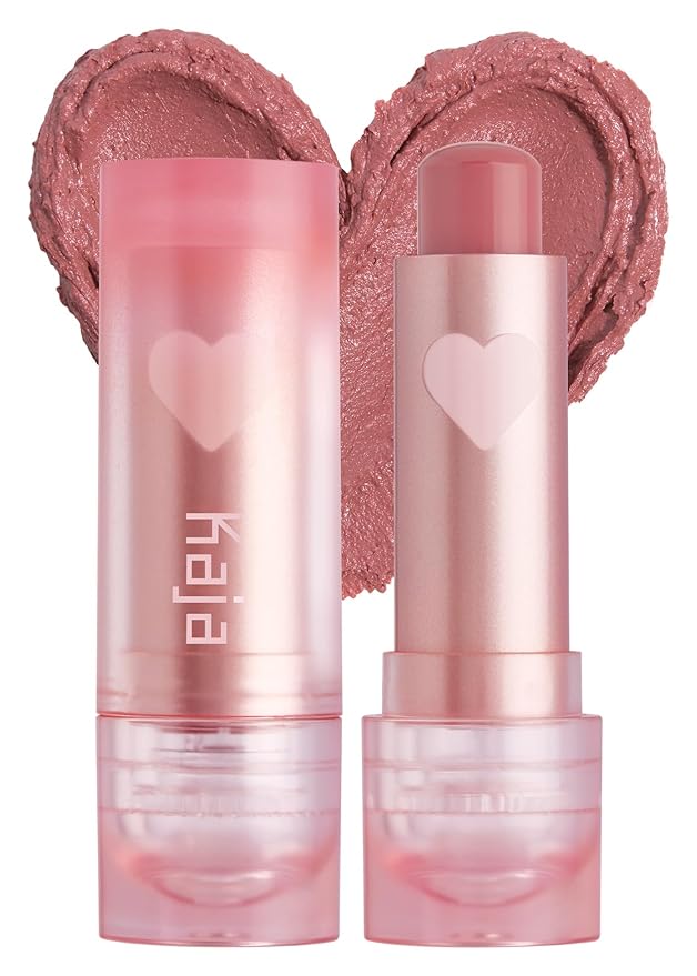 Kaja Love Blur Lip Balm - 05 My Heart | Soft & Comfort Semi-Matte Blurring Daily Color Lip Balm | Shea Butter, Avocado Oil, Citrus Unshiu Peel Extract, Vitamin E Infused |4g / 0.14oz.-Velvo Beauty