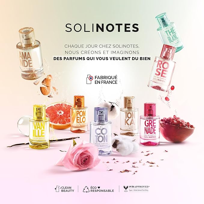 SOLINOTES White Tea Perfume for Women - Eau De Parfum | Delicate Floral and Soothing Scent - Made in France - Vegan - 1.7 fl.oz-Velvo Beauty