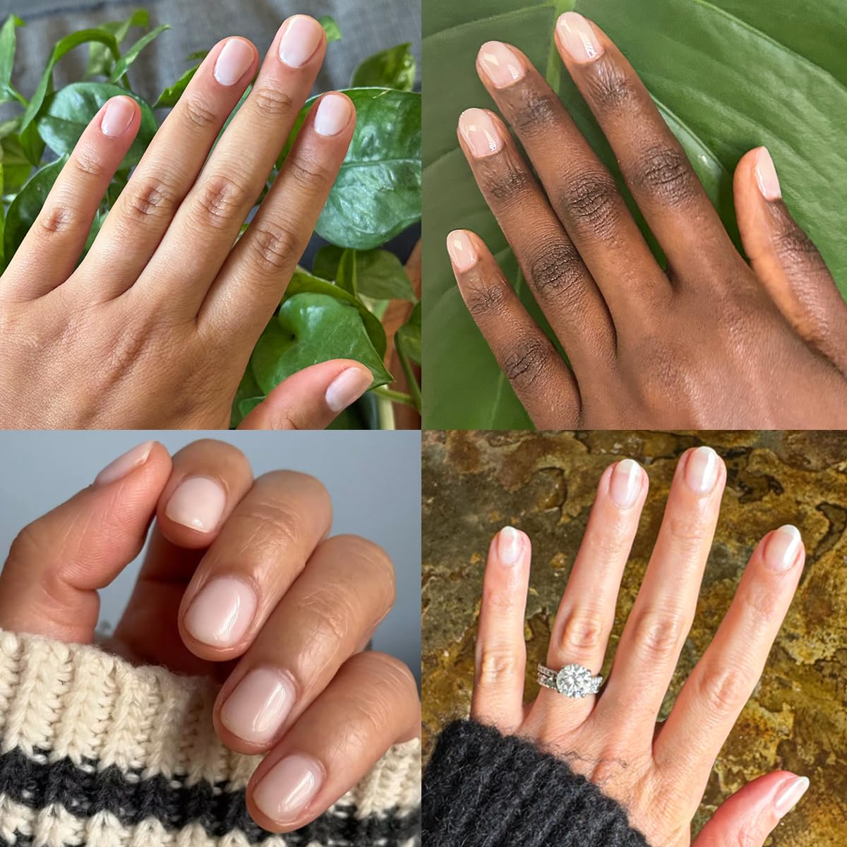 Olive & June Gel Polish | UV LED Nail Lamp Needed | Long Lasting Formula | Up to 21 Days of Wear | Damage-Free Removal | Salon-Quality Manicure, Pedicure at Home | CCT | Sheer Pink-Velvo Beauty